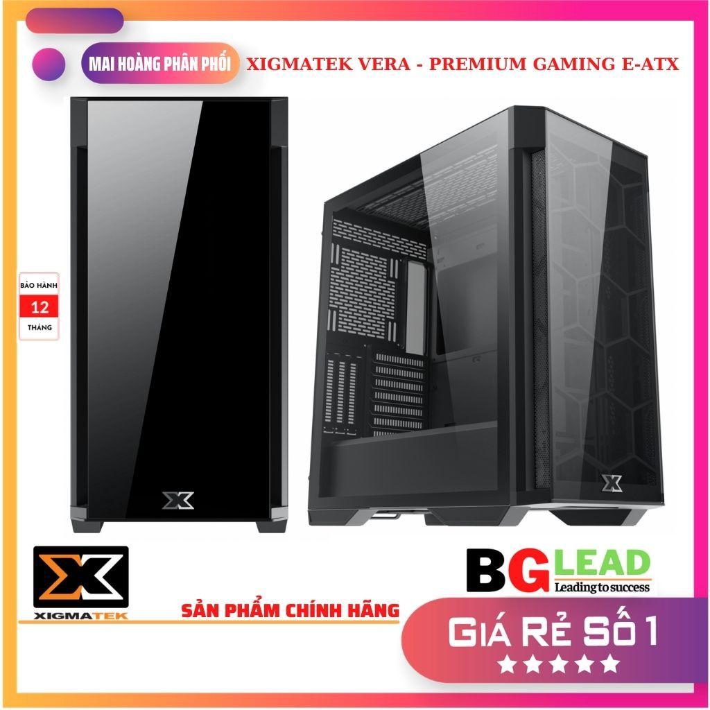 Case máy tính XIGMATEK VERA (EN45730) - PREMIUM GAMING E-ATX hàng chính hãng
