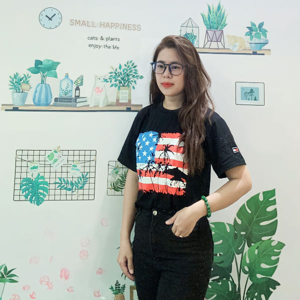 Áo Thun Nam Nữ Form Unisex Mặc Cặp, Áo In Hình Cờ Mỹ, Hình Chữ USA, Chất Thun Cotton Dày Mịn, Mã SP TM001