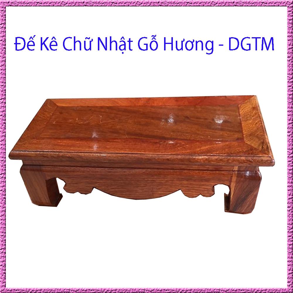 Đế Kê Khung Ảnh Thờ, Chân Kê Đồ Thờ, Kỷ Dài Chữ Nhật Gỗ Hương