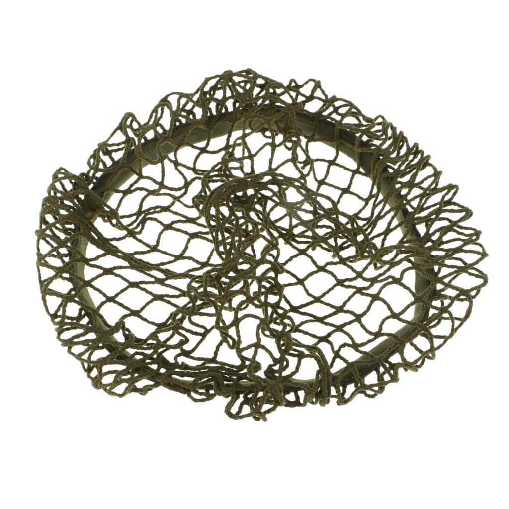 2x Helmet Net Cover Head Camouflage Field Game Mesh Cover Lightweight Durable Heavy Duty Sport