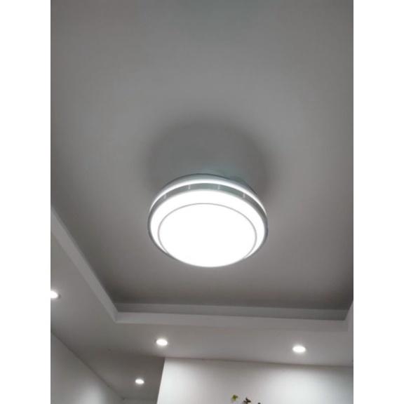 DC lõi đồng 6 tiêu chuẩn gió quạt trần trên nhà đèn dấu cánh, quạt trần trên nhà phòng khách, 3 màu