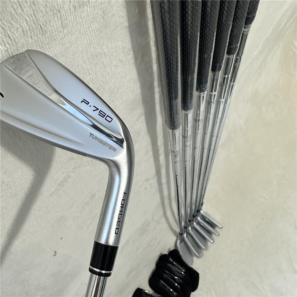 Bộ gậy sắt chơi gôn cho nam Bộ gậy sắt P790 Gậy chơi gôn rèn 456789P Thường/Thép cứng/Trục than chì Headcovers Color: DG 200 S