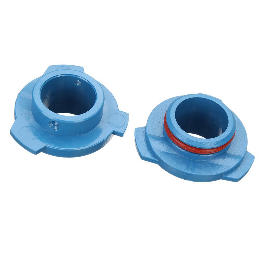 4Pcs LED Headlight Bulb Base Adapter Socket Retainer 880/HB4/HB3/H11/H7/H4