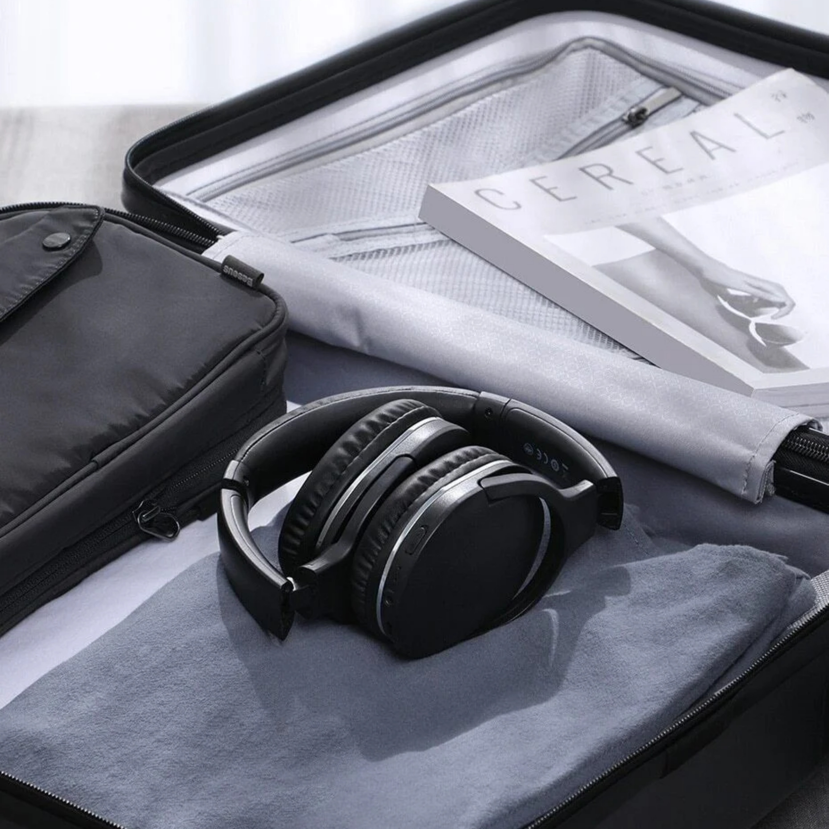 Tai nghe chụp tai không dây cao cấp Baseus Encok Wireless headphone D02 Pro LV438 - WL