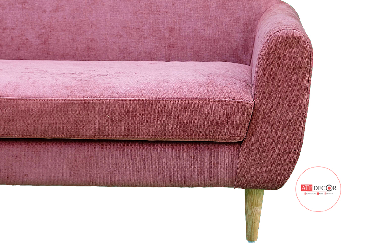 Sofa Văng Màu Hồng Đất 1m2