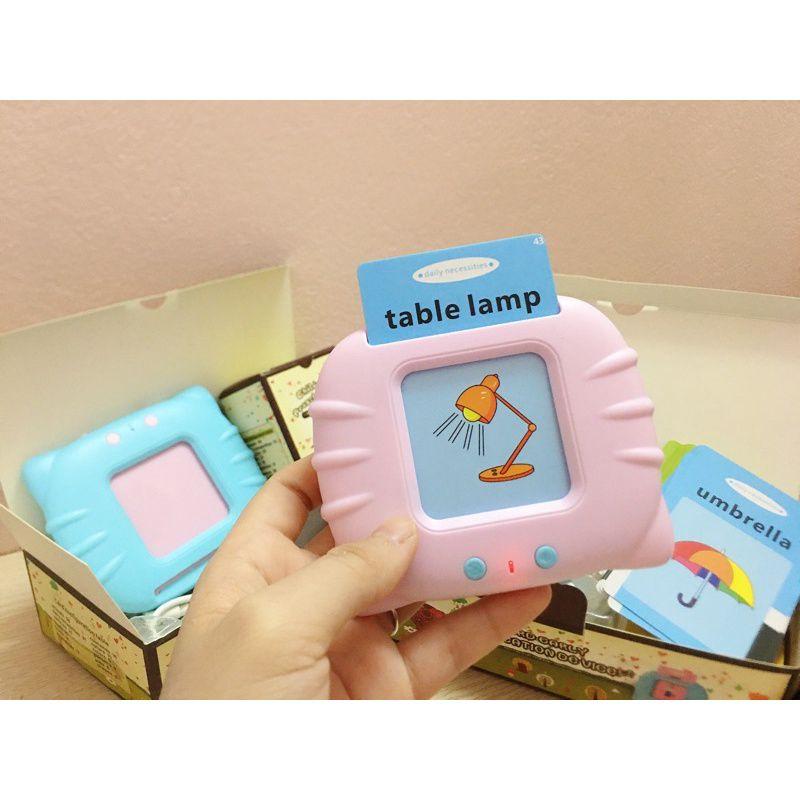 Hình ảnh Máy Đọc Thẻ Tiếng Anh, Máy đọc thẻ Flashcard Song Ngữ Anh _ tiếng anh giáo dục sớm cho bé loại 1, 224 từ vựng