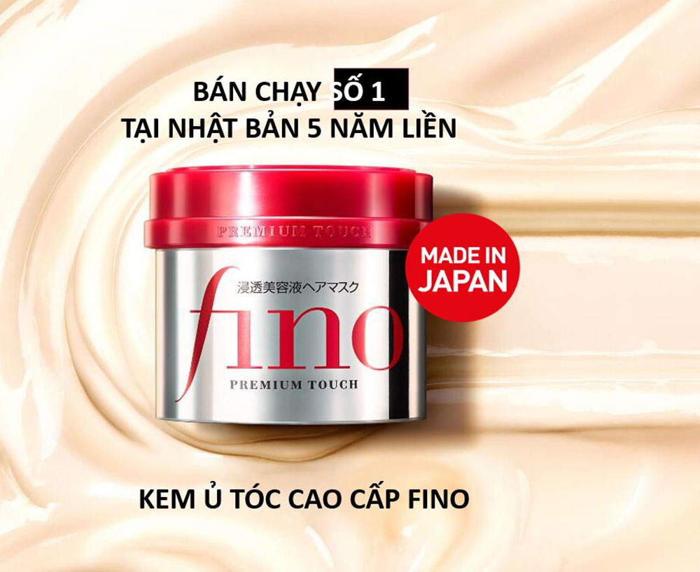 Kem ủ tóc cao cấp Fino phục hồi hư tổn Premium Touch Nhật Bản 230g