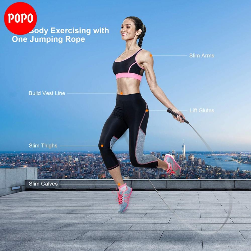 Dây nhảy thể dục POPO thế hệ mới hỗ trợ giảm cân, tập GYM dành cho người lớn và trẻ em