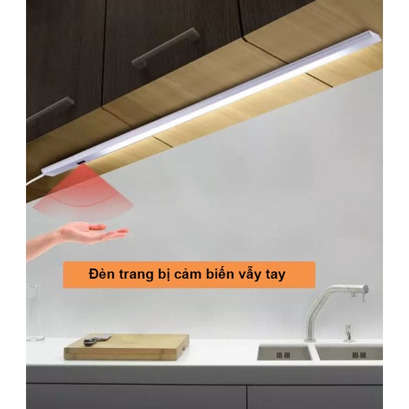 Đèn Led Tủ Bếp Tủ Quần Áo Cảm Biến Vẫy Tay CGD-USB50