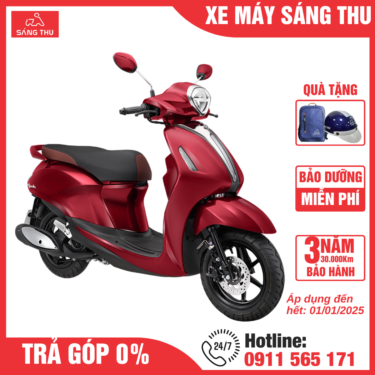 Xe Máy Yamaha Grande Blue Core Hybrid Phiên Bản Cao Cấp 2024