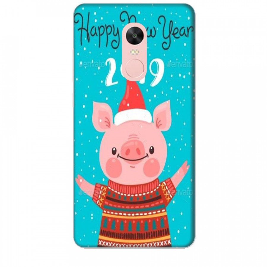Ốp lưng dành cho điện thoại XIAOMI NOTE 4X Heo Xuân Dễ Thương