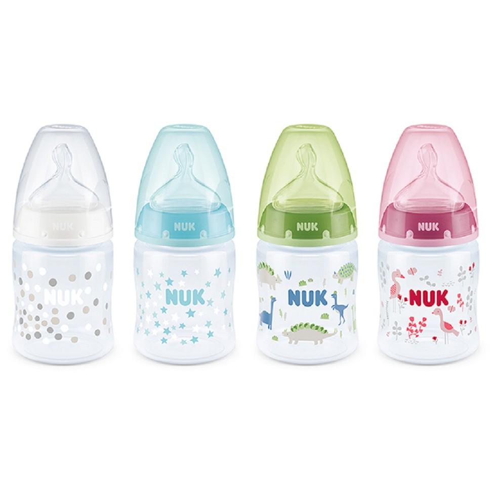 Bình sữa nhựa PP cổ rộng Nuk NU66132 S1 (150ml)