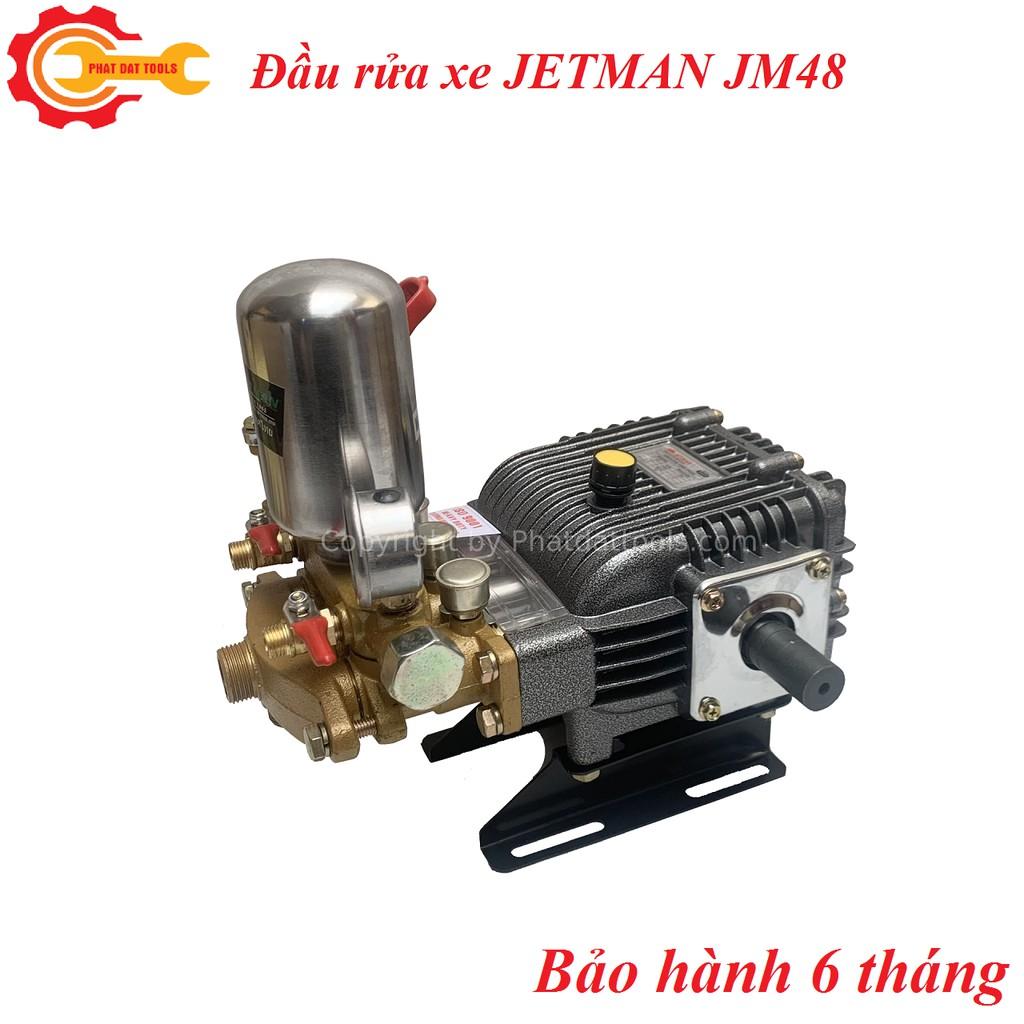 Máy rửa xe đầu rời Jetman JM48-Đầu xịt rửa xe-Bảo hành chính hãng 6 tháng