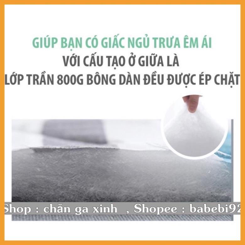 Hàng Auth- Tấm trải đệm Topper nệm mỏng chiếu trải nệm trải sàn trải giường đa năng tiện dụng