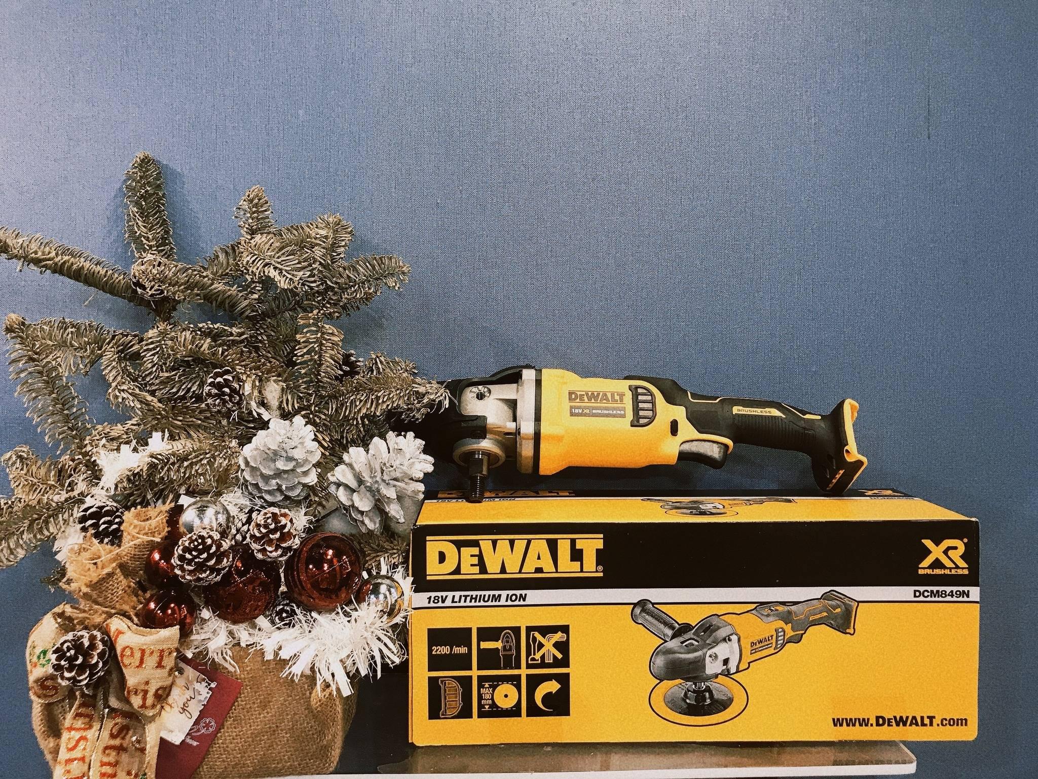 MÁY ĐÁNH BÓNG PIN CẦM TAY 18V(20V MAX) DEWALT DCM849D2- HÀNG CHÍNH HÃNG