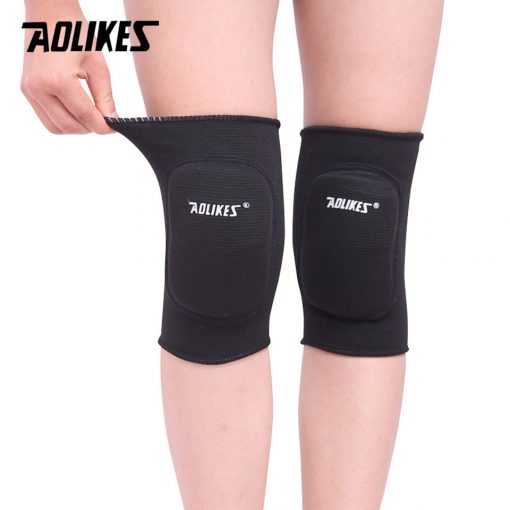 Đai miếng đệm bảo vệ đầu gối AOLIKES A-0219 co dãn nhẹ nhàng khi chơi thể thao sponge knee protector