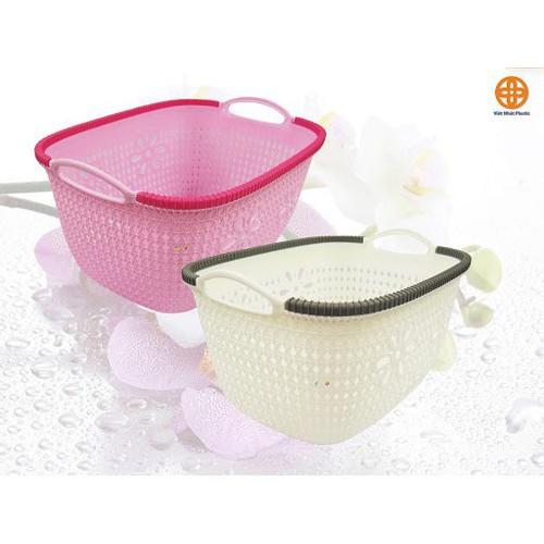 GIỎ HOA NHÍ VIỆT NHẬT- kích thước Dài 22 * Rộng 16 * Cao 10cm