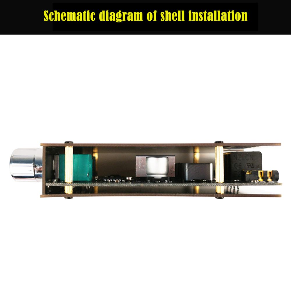 50W*2 BT Audio Amplifier Module AUX BT5.0 Audio Input Left and Right Channel Output Power Amplifier Board with Sound Volumes Adjustment