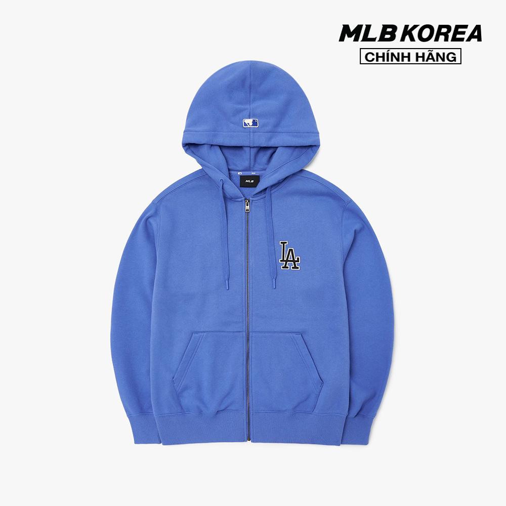 MLB - Áo hoodie phối zip Basic Big Loso Brushed 3ATRB0426