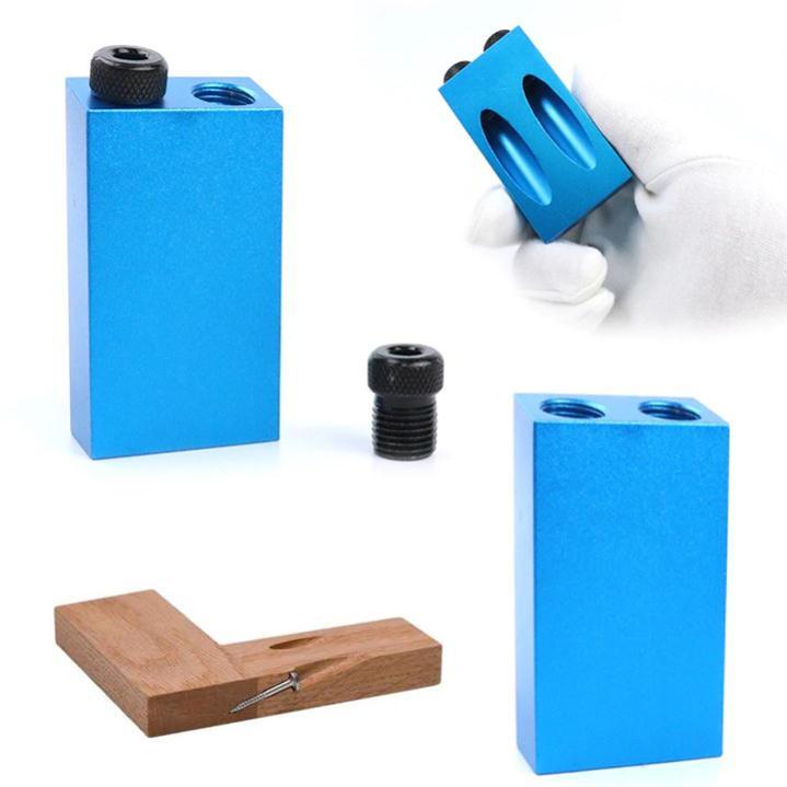Bộ Cữ Khoan Chéo Mini - Cử Khoan Chéo Bỏ Túi Full Phụ Kiện Như Hình