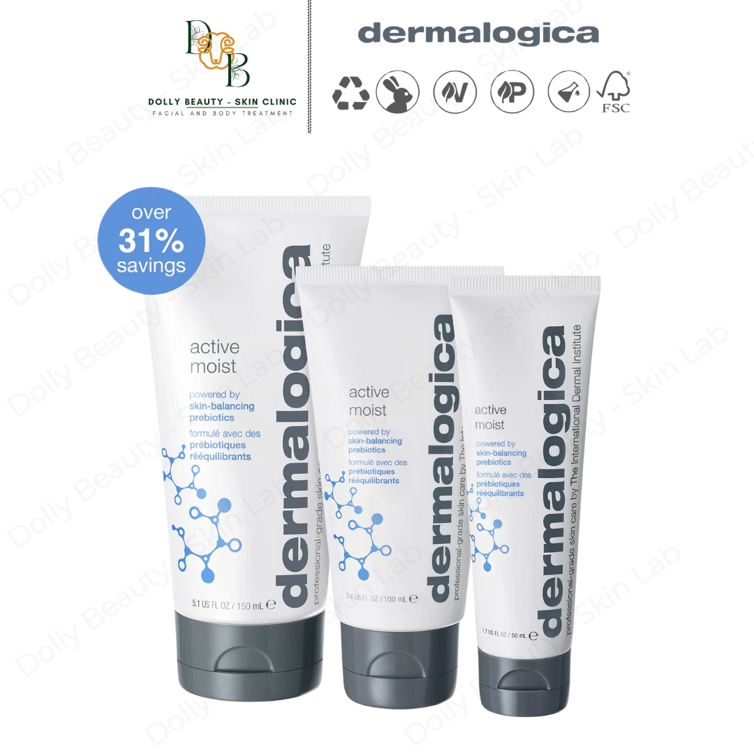 Kem dưỡng không chứa dầu ACTIVE MOISTE của Dermalogica - Dolly Beauty