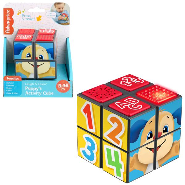 Đồ Chơi Rubik Với Nhạc Và Đèn Cho Bé - Fisher Price HJN95