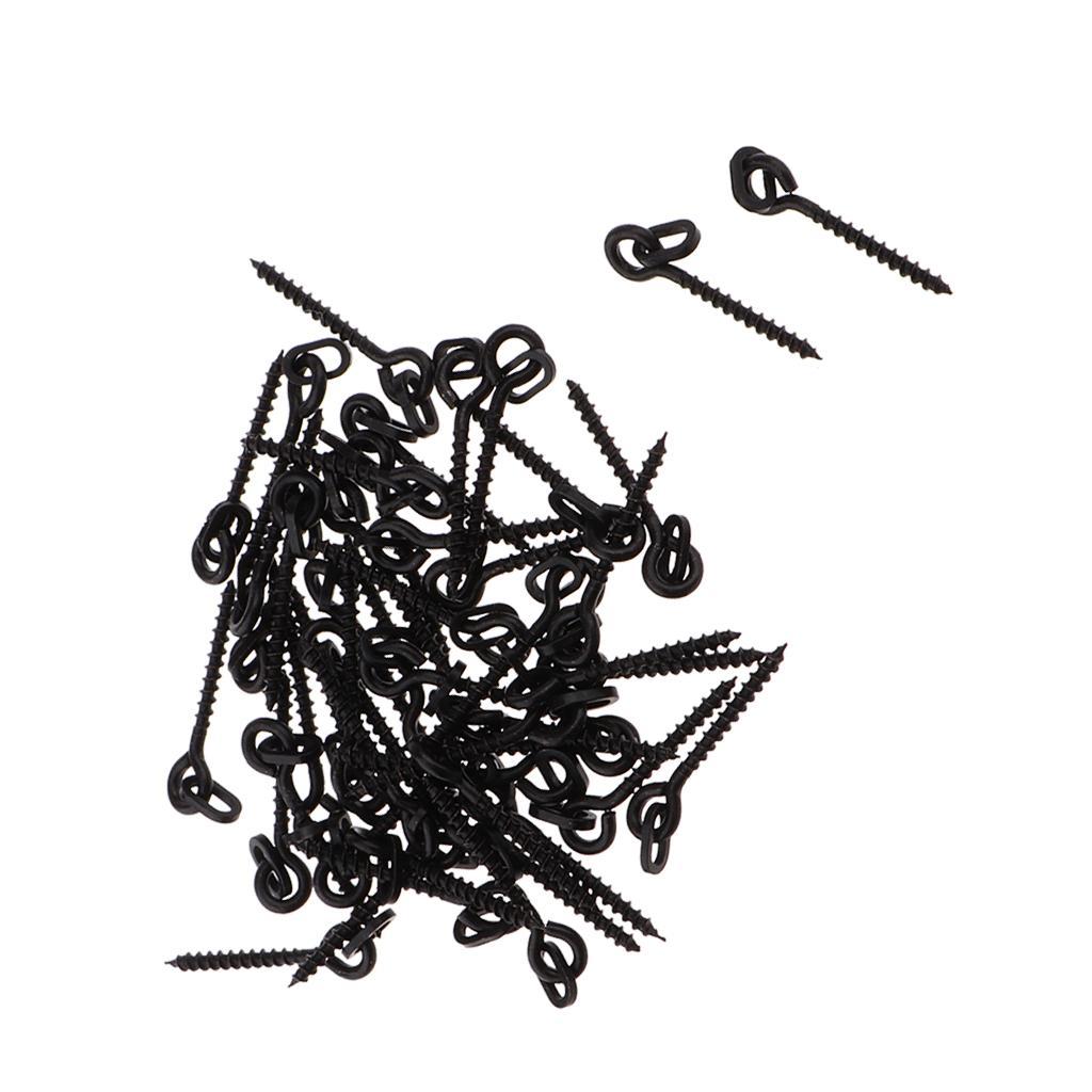 50x Fishing Terminal Rig Carp Boilie Screw