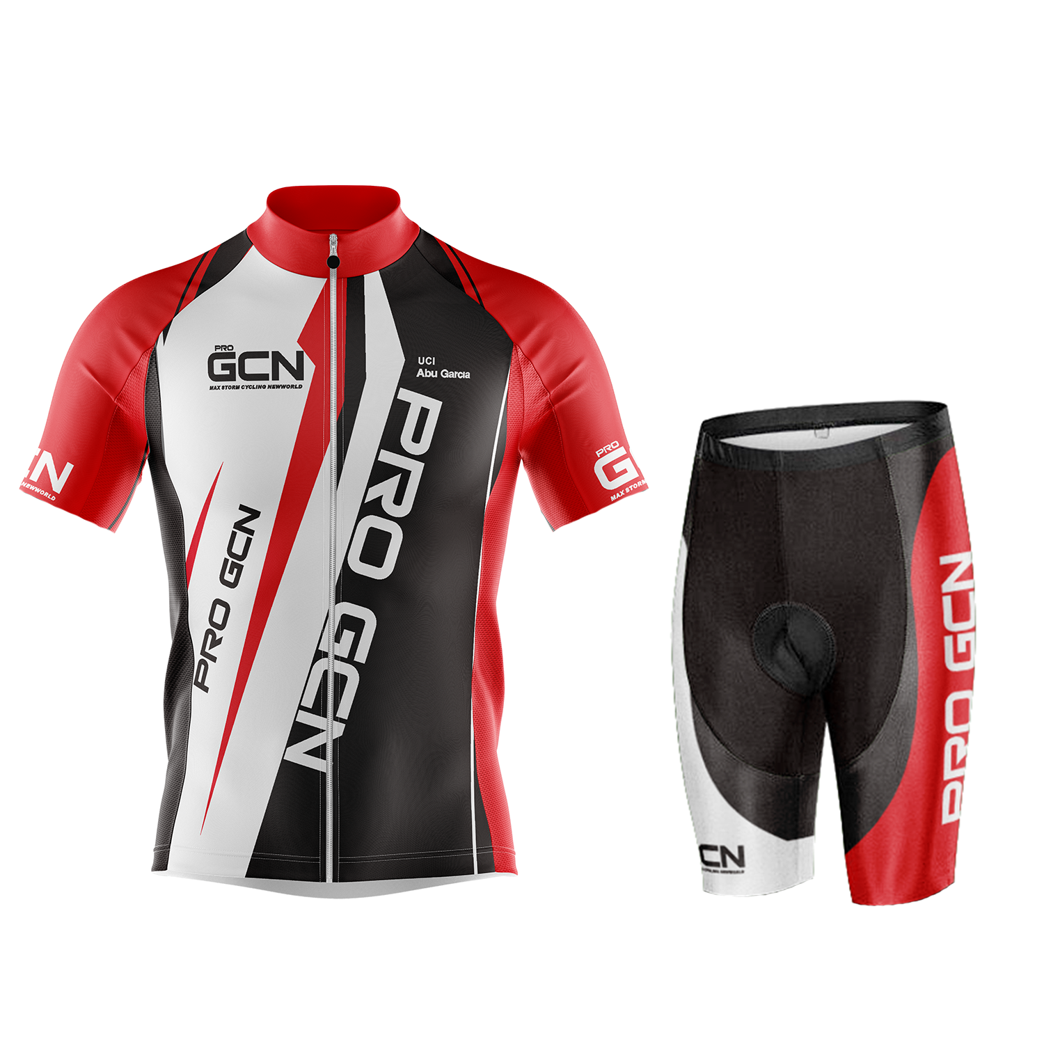 Pro GCN 2023 Đội xe đạp chuyên nghiệp mới tay áo ngắn tay Ciclismo Đàn ông đi xe đạp SET Color: 8 Size: XXS