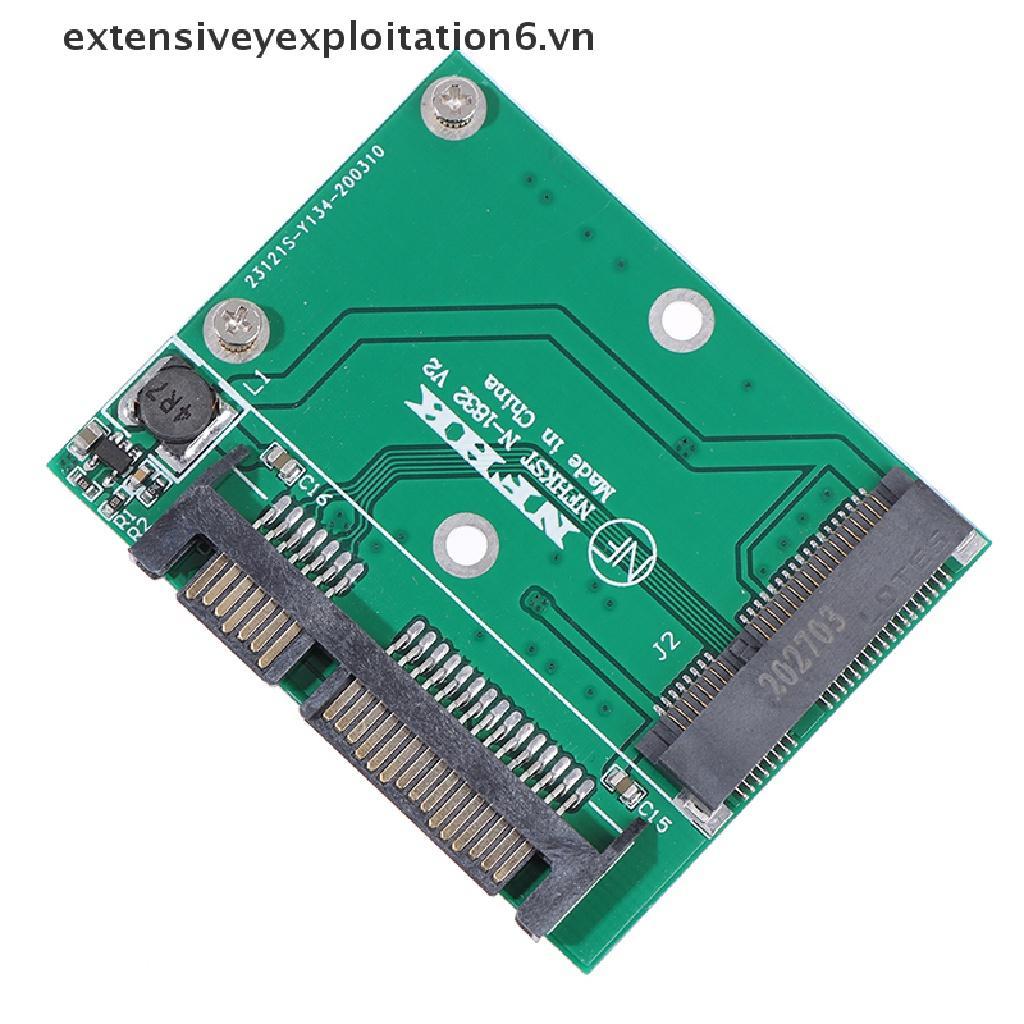 Bảng mạch chuyển đổi Standard MSATA SSD sang SATA 2.5 inch cho laptop máy tính bàn