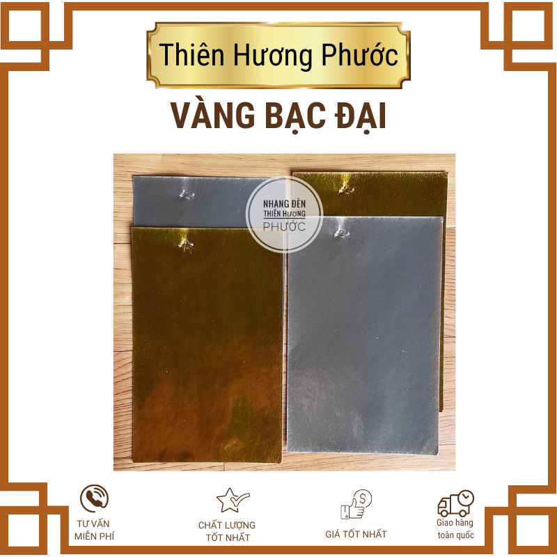 Vàng mã bạc đại cúng thần 1 đinh