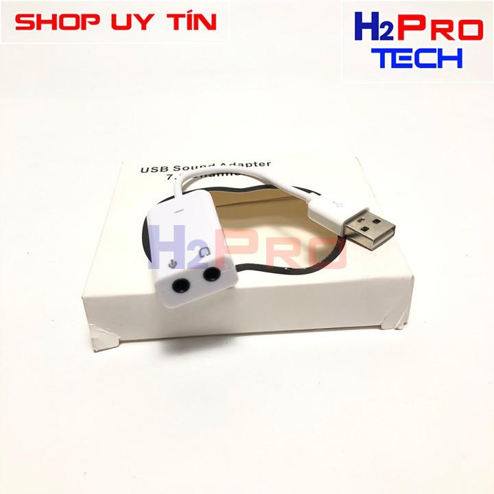 Hình ảnh Card USB chuyển đổi âm thanh sang jack 3.5mm hay USB SOUND CARD ÂM THANH 7.1
