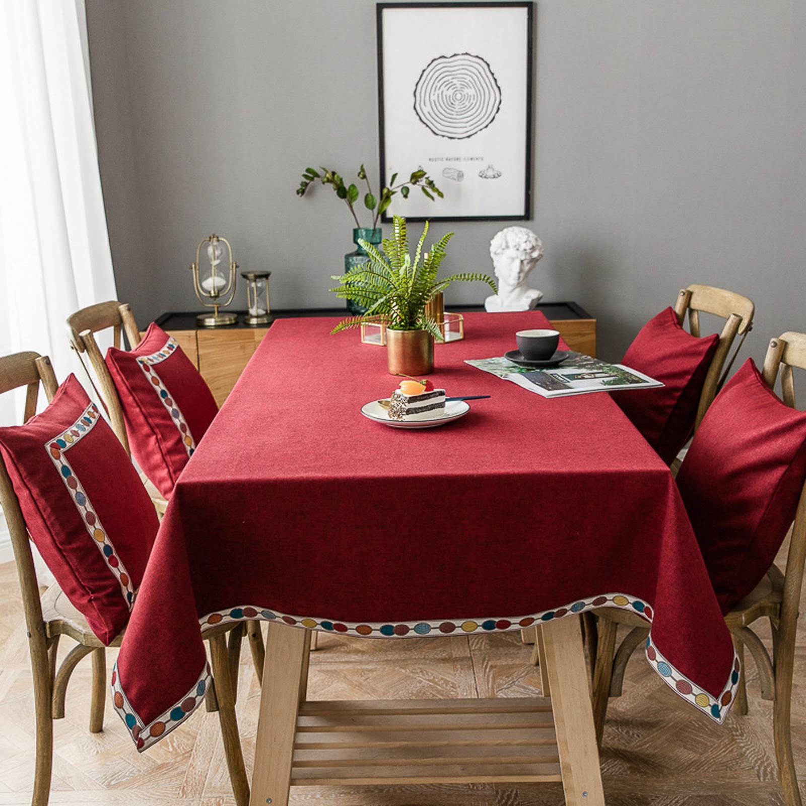 Nordic Style Tablecloth Table Cover for Banquet Restaurant Dining Room