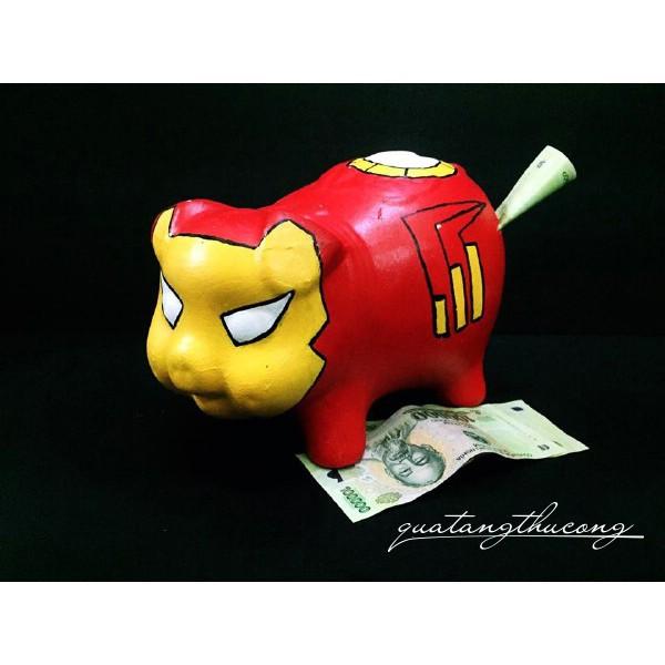 Heo đất Iron Man nhiều size