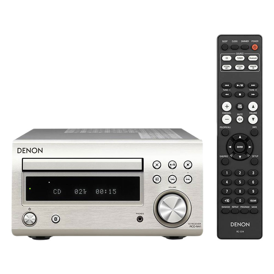 Bộ Dàn Loa Hifi Denon RCDM41SPE2 + SCM41CWEM - Hàng Chính Hãng