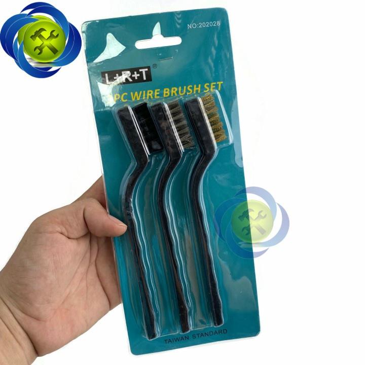 Bàn chải sợi thép L+R+T 202028  dài 170mm