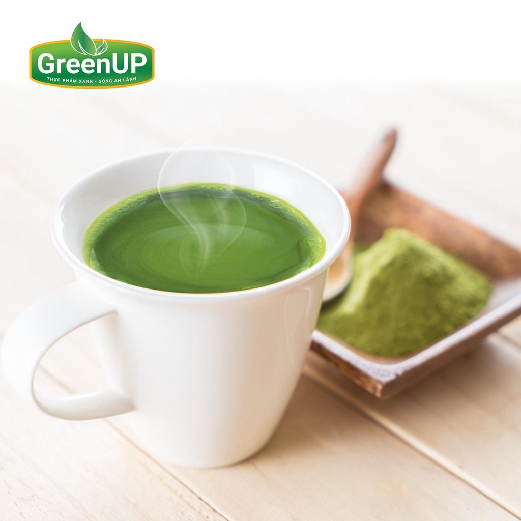 Bột Rau Má Đậu Xanh GreenUp - 1 Hộp 180g - (18g x10 gói) - Rau Má Tươi Tươi Nguyên Chất - RMDXH01