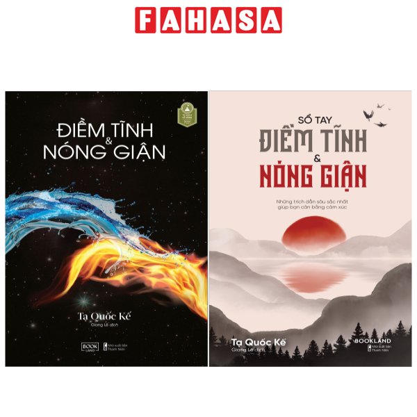 Combo Sách Điềm Tĩnh Và Nóng Giận + Sổ Tay Điềm Tĩnh Và Nóng Giận
