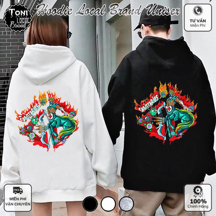 Áo Hoodie Local Brand Unisex NHÂN MÃ Nỉ Bông Form Rộng Full Box