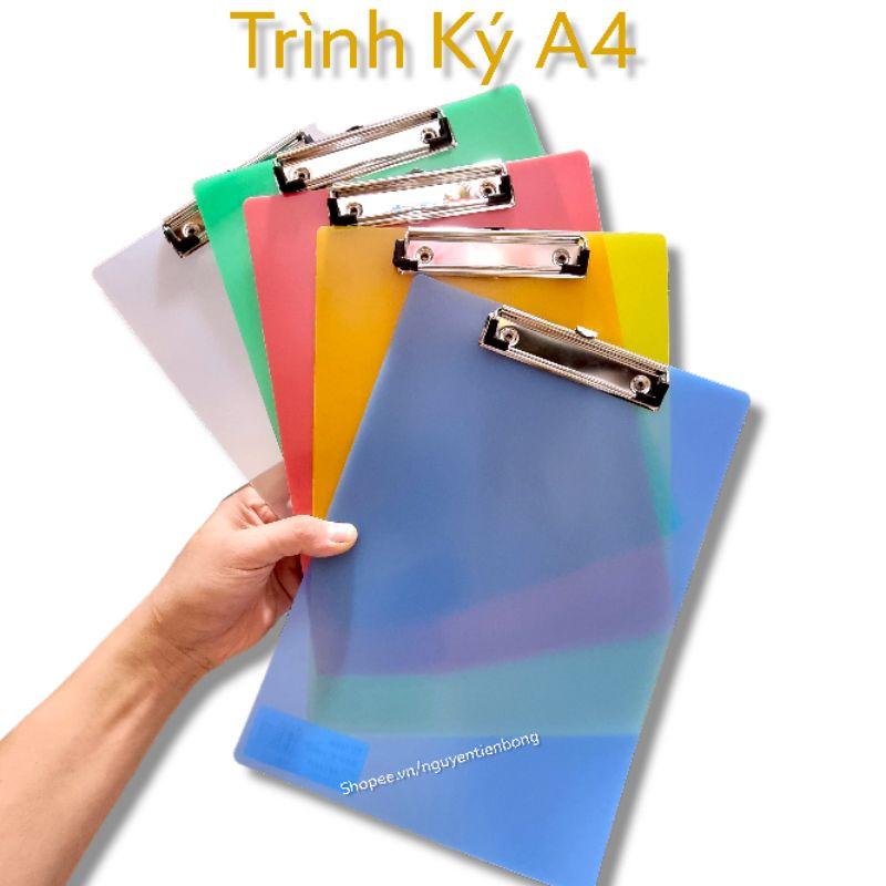 Trình ký a4 nhựa loại đẹp