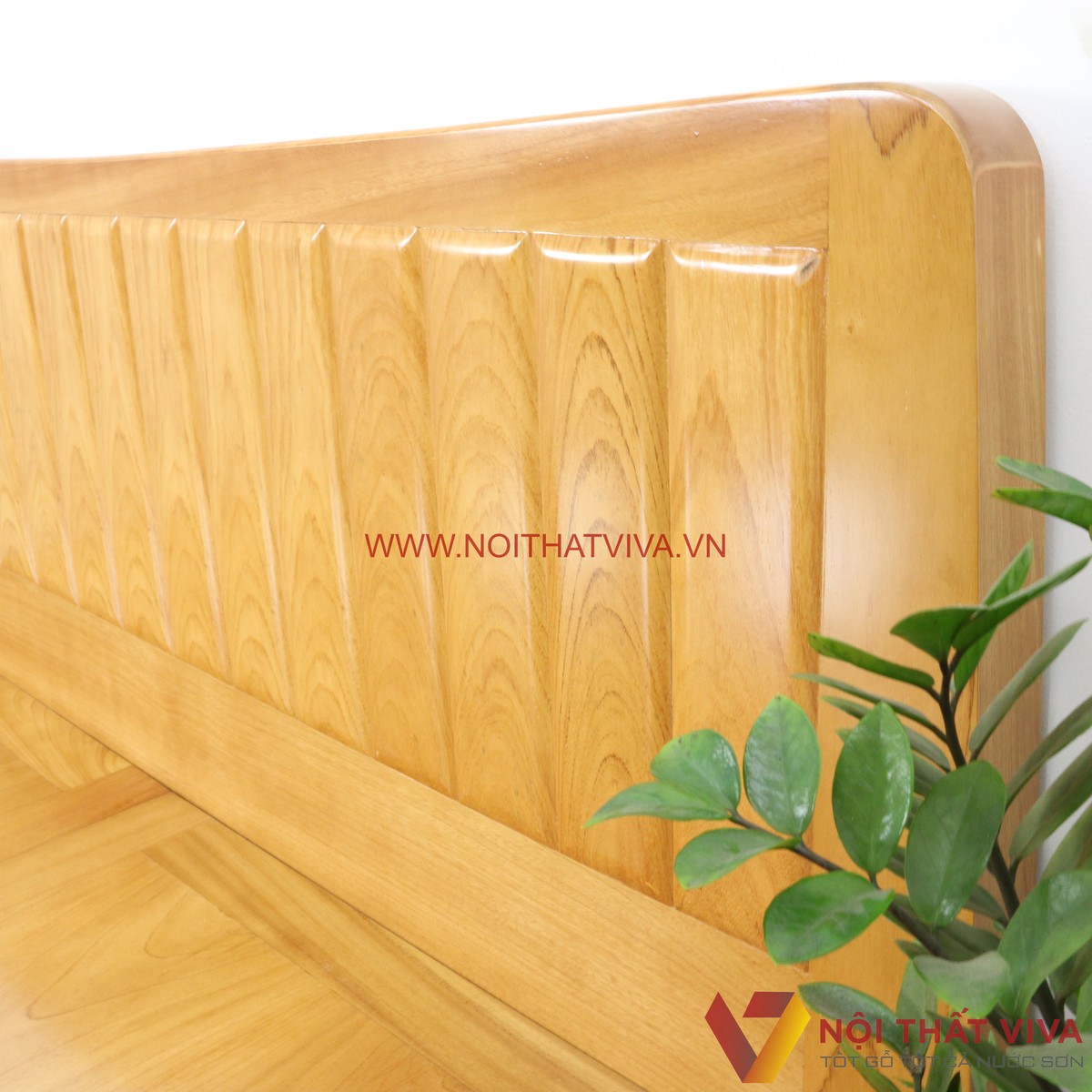 Giường Gỗ Gõ Đỏ Hiện Đại Chân Quỳ Kiểu Nhật Sang Trọng Đẳng Cấp