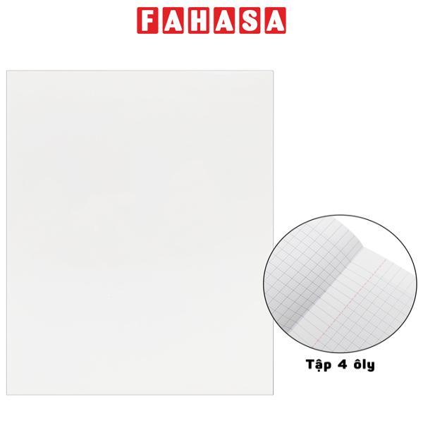 Tập Học Sinh Blank Cover Bìa Kiếng - 4 Ô Ly - 96 Trang 100gsm - The Sun