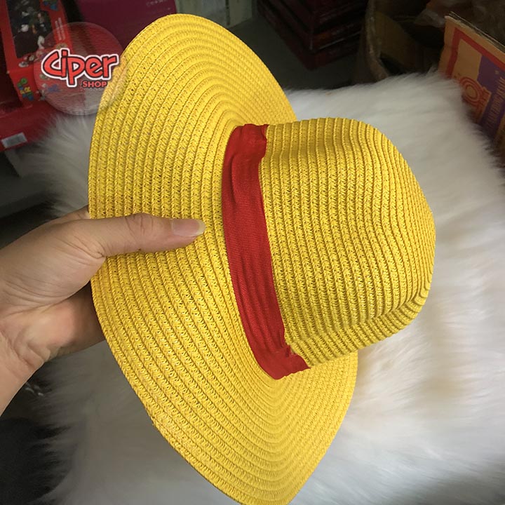 Mũ, nón cosplay luffy - Cosplay Luffy, hóa trang mũ rơm