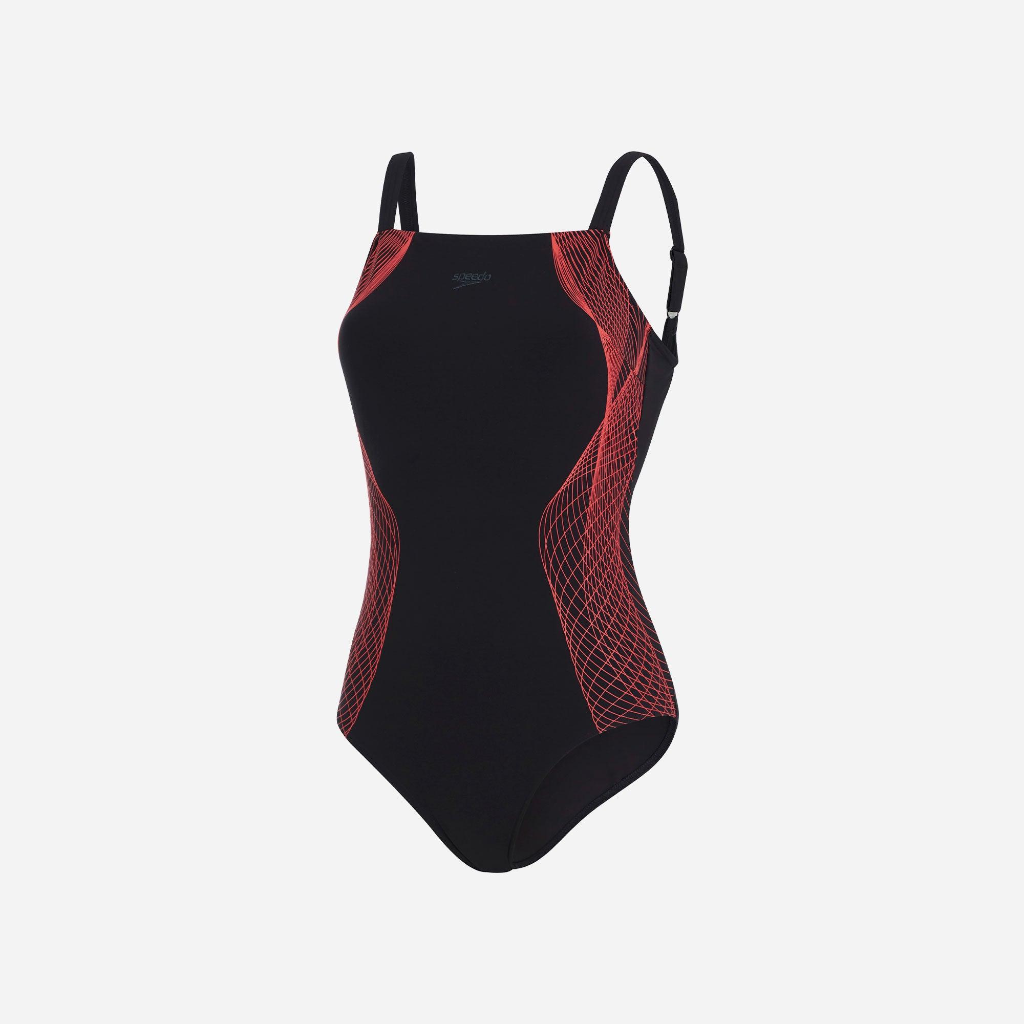Đồ bơi một mảnh nữ Speedo Shaping Crystalux 1Pc - 8-131879191