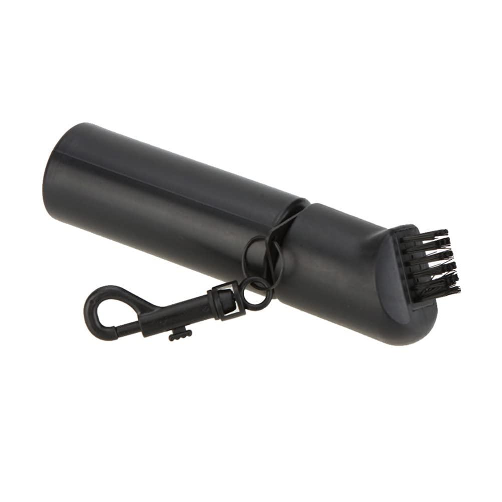 Bàn chải golf, 2 miếng golf Cleaning Brush Cleaner Cleaner với carabiners cho túi grooves của vợt
