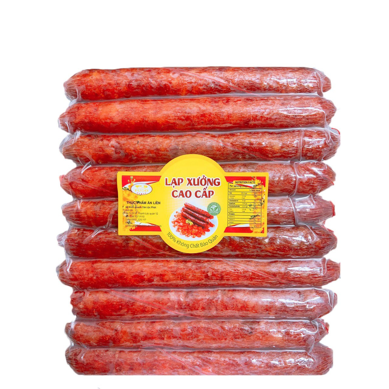 1KG LẠP XƯỞNG TÔM THƯỢNG HẠNG TLP - COMBO 2 BỊCH