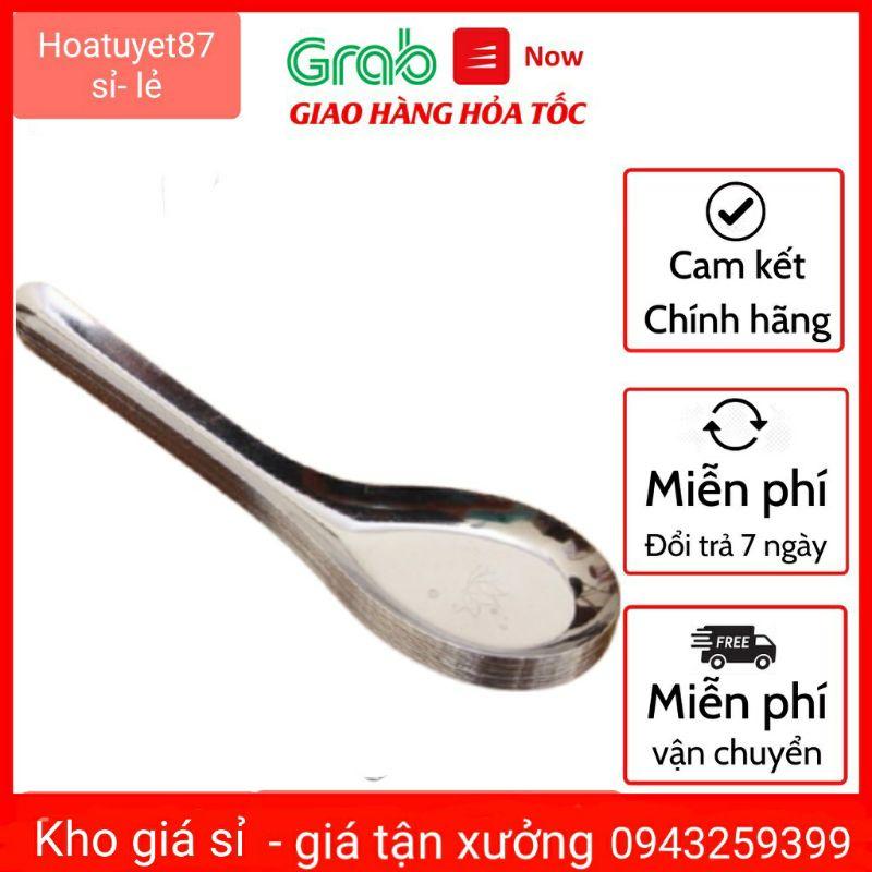 Thìa inox cao cấp hoa sen bền đẹp