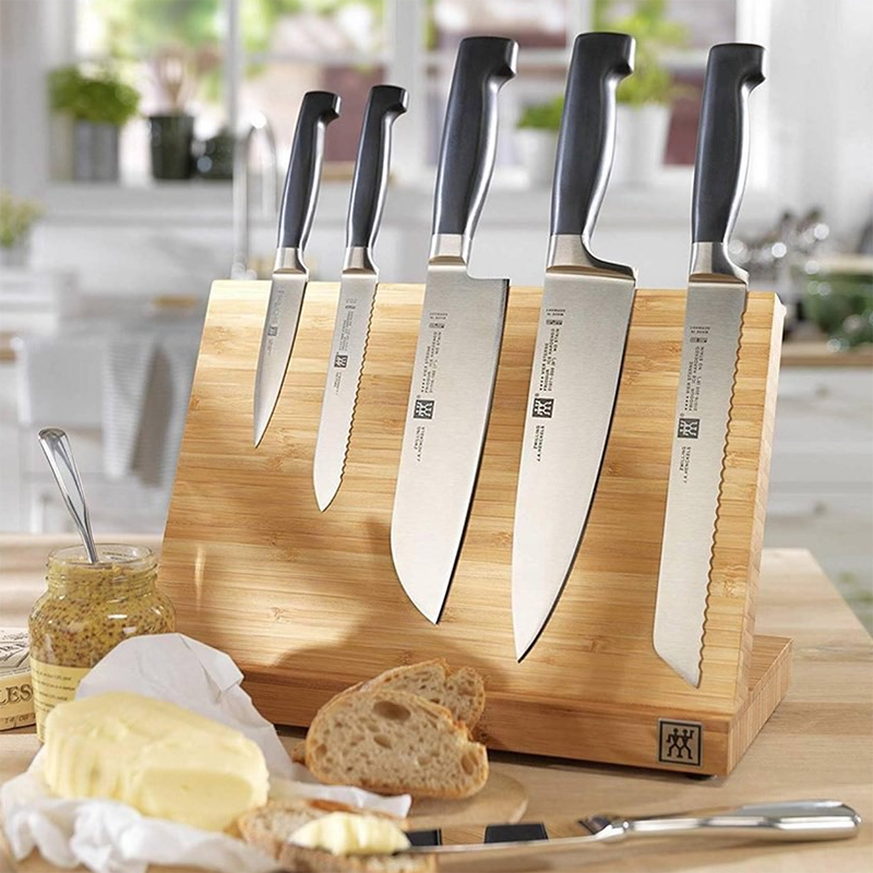 Giá Cắm Dao Bằng Gỗ Tre Có Nam Châm Zwilling J.A.Henckels