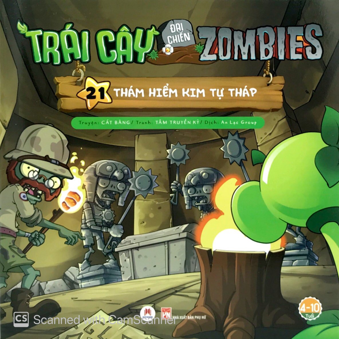 Trái Cây Đại Chiến Zombie Tập 21 - Thám Hiểm Kim Tự Tháp
