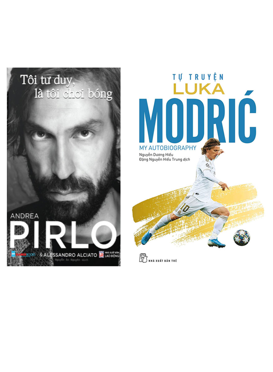 Combo Tự Truyện Luka Modric (TRE) + Tôi Tư Duy, Là Tôi Chơi Bóng - Tự Truyện Của Andrea Pirlo(HNB) (Bộ 2 Cuốn) _TRE