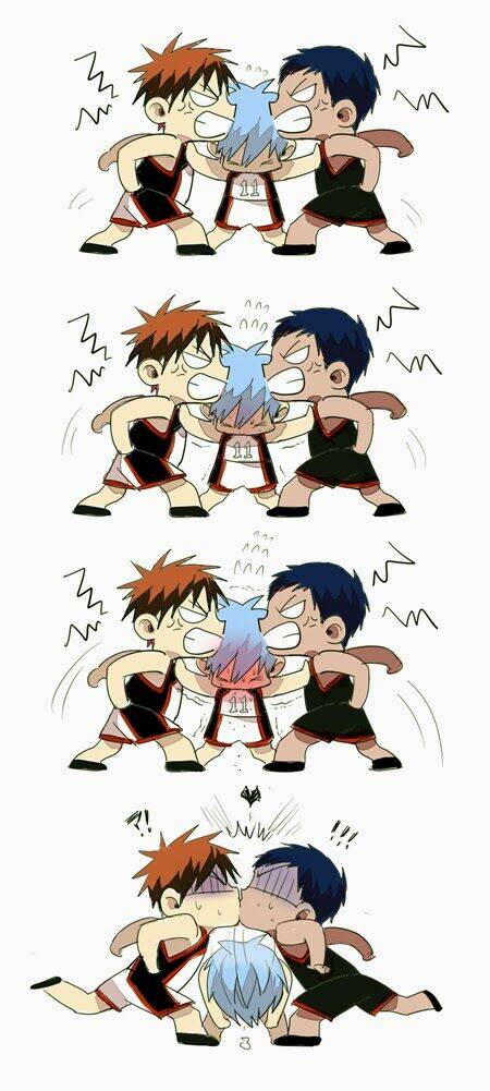 kuroko – tuyển thủ vô hình: shounen-ai chapter 2 3